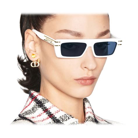 christian dior signature s2u|DiorSignature S2U White Rectangular Sunglasses .